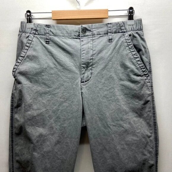 Old Navy OG Chino Pant Women's Medium Washed Gray Cotton Blend Casual GUC - Picture 2 of 12
